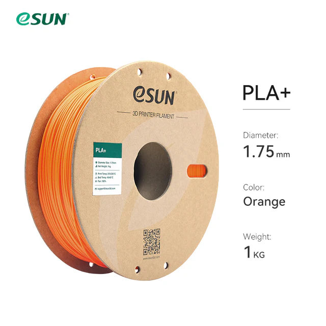 PLA+ Filament Orange, 1.75 mm / 1000 g eSun