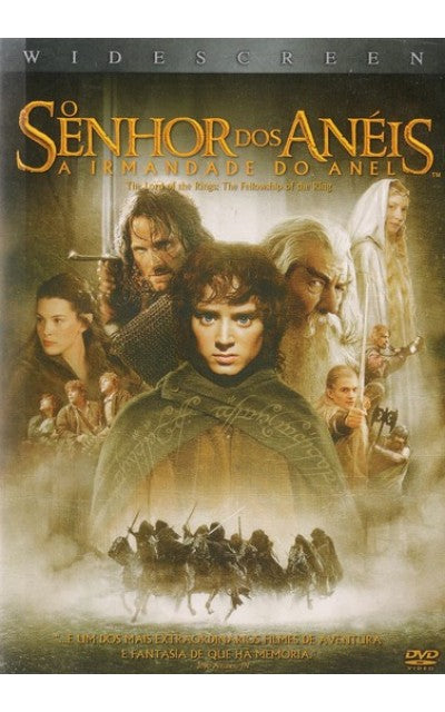 DVD O Senhor dos Aneis: A irmandade do Anel - Usado