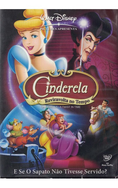DVD - Cinderela Revira Volta No Tempo - Usado