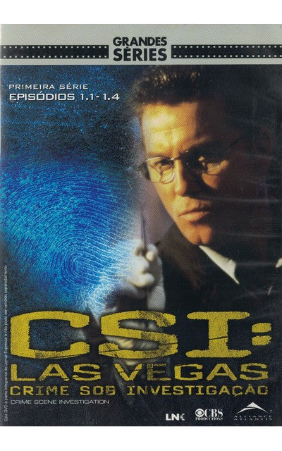 DVD CSI : Las Vegas Crime Sob Investigação - Usado