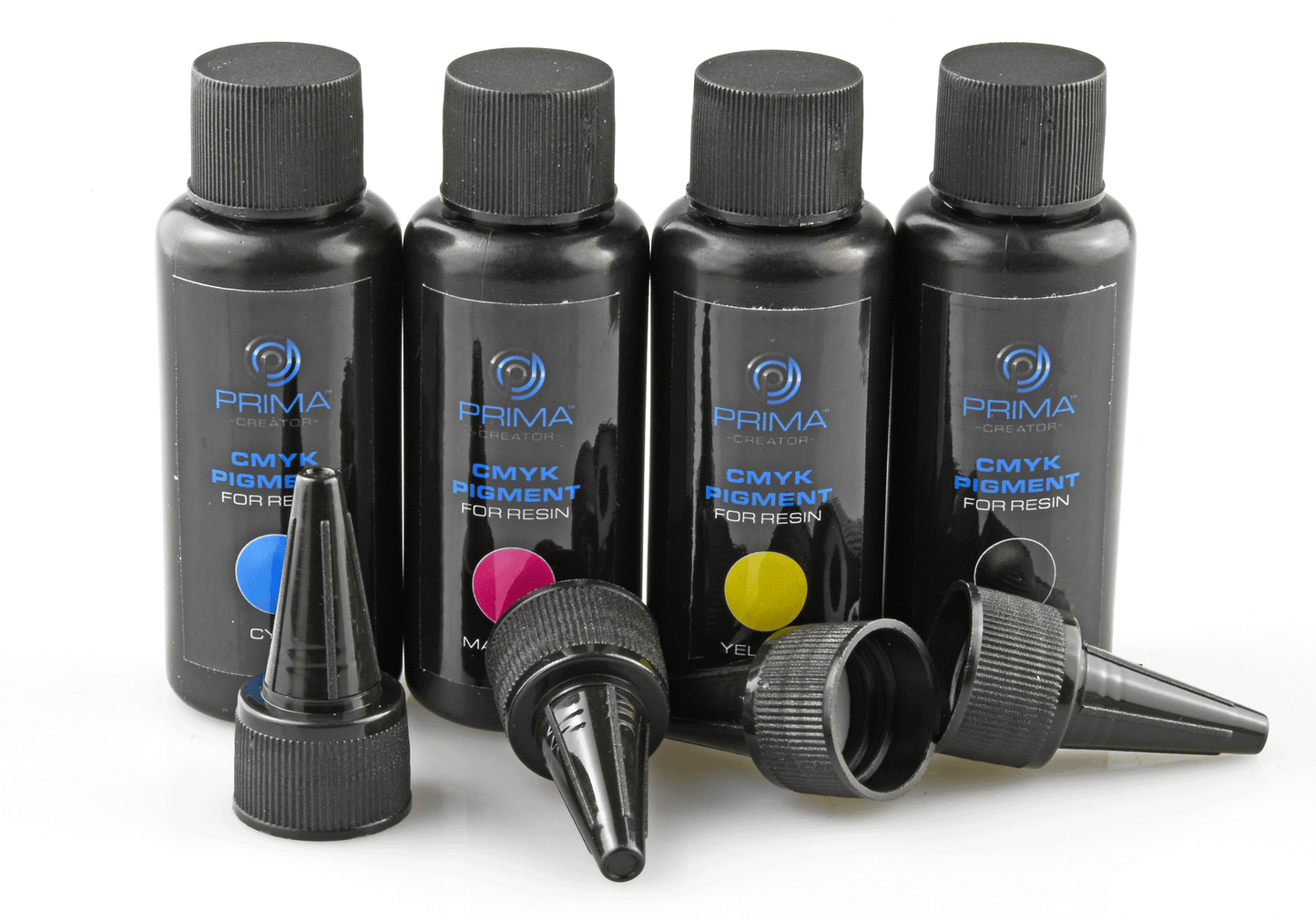 3dprint PrimaCreator CMYK Pigment Set (4 x 30 ml) for Resin