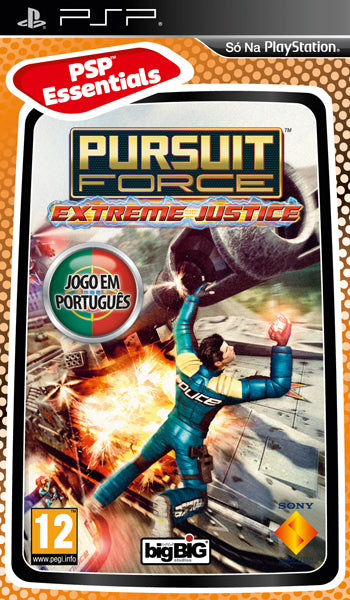 PSP Pursuit Force Extreme Justice (ESSENTIALS) - USADO