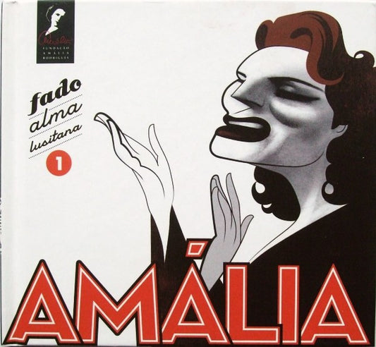 CD - AMÁLIA RODRIGUES - FADO ALMA LUSITANA 1 - USADO