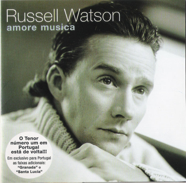 CD – Russell Watson – Amore Musica – USADO