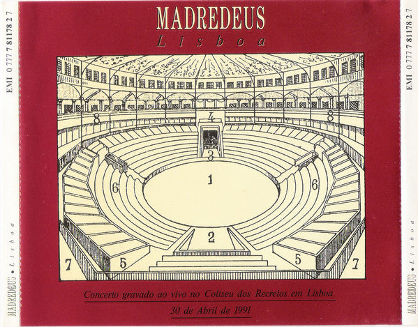 CD - Madredeus – Lisboa - USADO