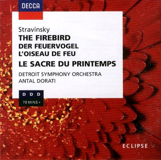 CD Stravinsky*, Antal Dorati – The Firebird - Le Sacre Du Printemps - USADO