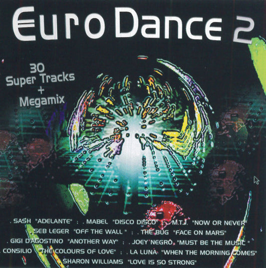 CD  Various – Euro Dance 2 - USADO