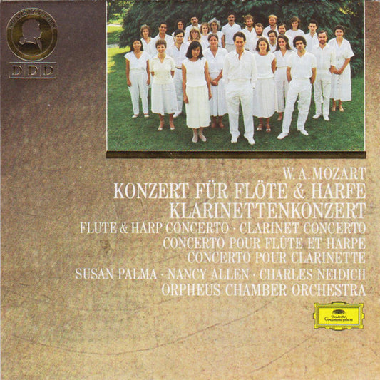 CD Palma*, Allen*, Neidich*, Orpheus Chamber Orchestra – Mozart: Konzert Für Flöte Und Harfe - Klarinettenkonzert - Etc. - Usado
