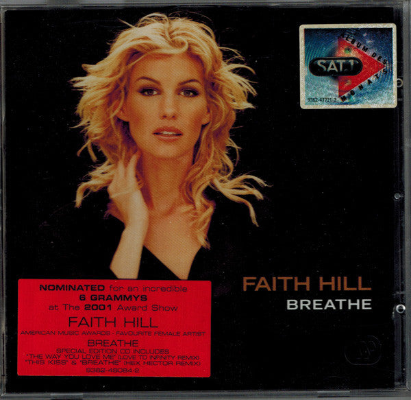 CD Faith Hill – Breathe - USADO
