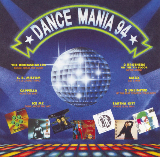 CD-Various – Dance Mania 94-USADO