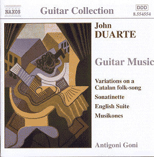 CD John W. Duarte, Antigoni Goni – Guitar Music USADO