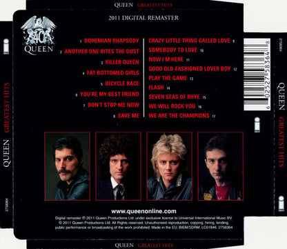 CD Queen – Greatest Hits  - USADO