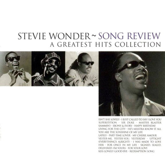 CD Stevie Wonder – Song Review - A Greatest Hits Collection - USADO