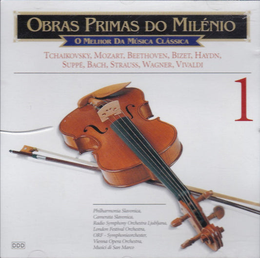 CD - Various – Obras Primas Do Milénio 1 - USADO