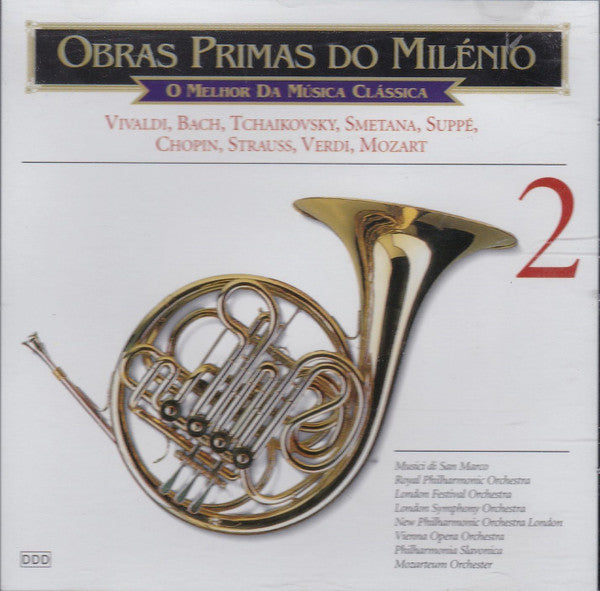 CD - Various – Obras Primas Do Milénio 2 - USADO