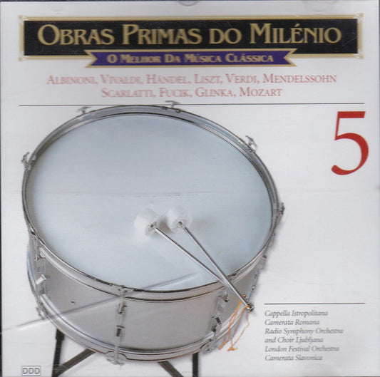 CD - Various – Obras Primas Do Milénio 5 - USADO