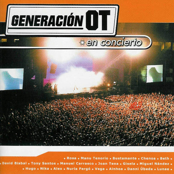 CD Various – Generación OT En Concierto USADO