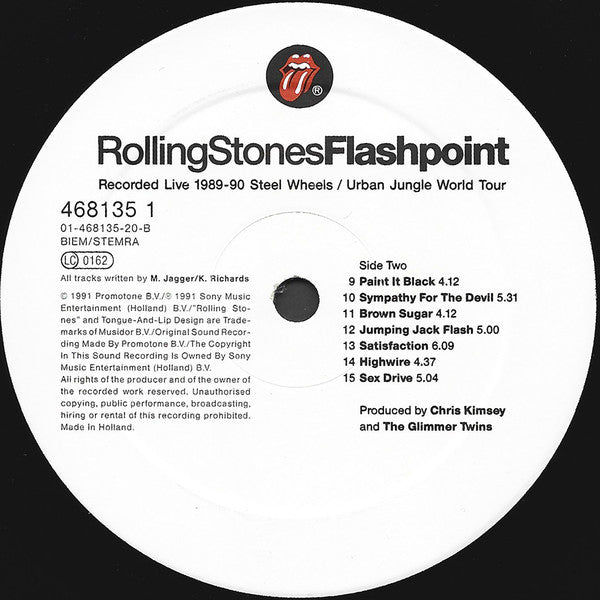 LP VINYL RollingStones – Flashpoint