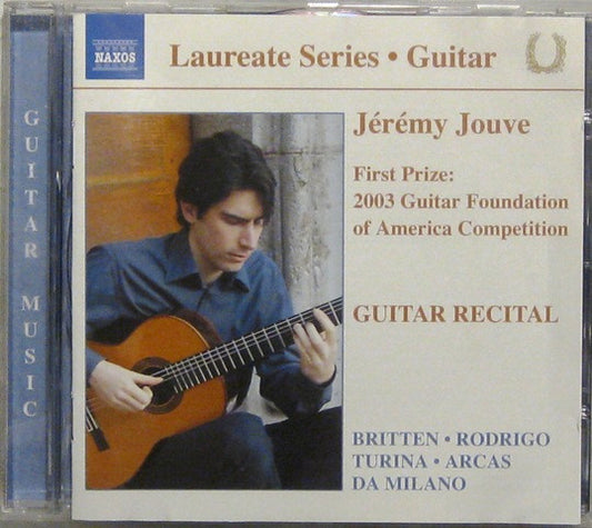 CD Jérémy Jouve – Guitar Recital - USADO