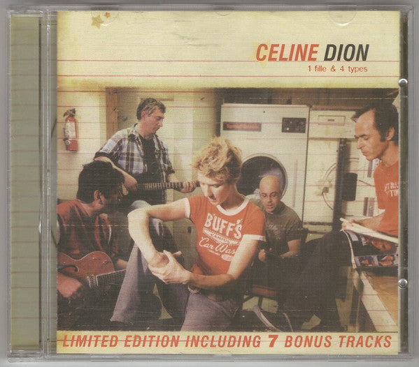CD - CELINE DION - 1 FILLE & 4 TYPES - USADO