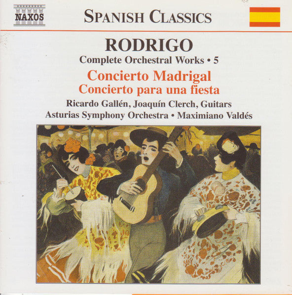 CD Rodrigo*, Ricardo Gallén, Joaquín Clerch, Asturias Symphony Orchestra*, Maximiano Valdés – Complete Orchestral Works - 5 - USADO