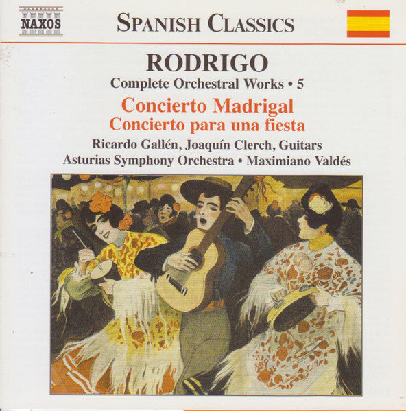 CD Rodrigo*, Ricardo Gallén, Joaquín Clerch, Asturias Symphony Orchestra*, Maximiano Valdés – Complete Orchestral Works - 5 - USADO