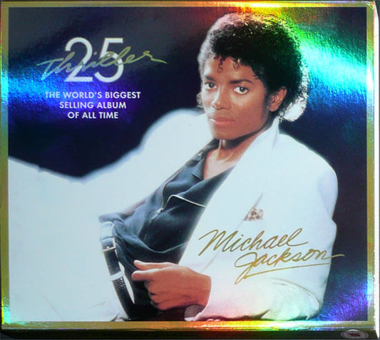 CD + DVD Michael Jackson ‎– Thriller 25 - USADO