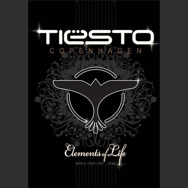 CD + DVD – Tiësto* – Kopenhagen (Elements Of Life World Tour 2007-2008) – USADO