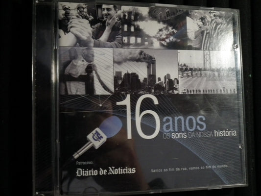 CD – 16 Jahre TSF – Os Sons Da Nossa História – USADO