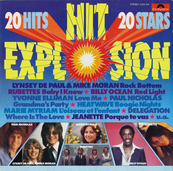 DISCO VINYL - Hit Explosion (20 Hits 20 Stars) - USADO