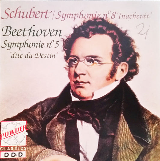 CD Franz Schubert | Ludwig van Beethoven – Symphonie N° 8 "Inachevée" / Symphonie N° 5 "Dite Du Destin" - USADO