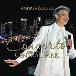 Cd-Andrea Bocelli – Konzert: One Night In Central Park-usado 