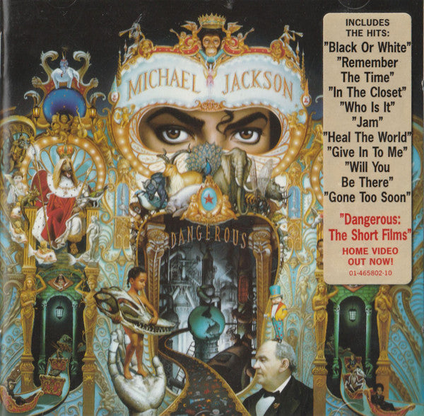 CD Michael Jackson – Dangerous - Usado
