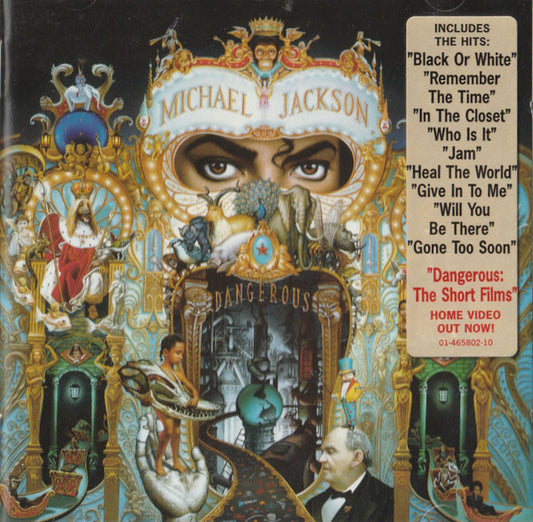 CD Michael Jackson – Dangerous - Usado