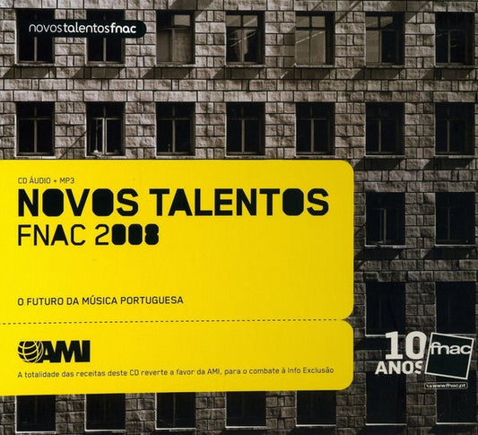 CD Various – Novos Talentos Fnac 2008 - USADO