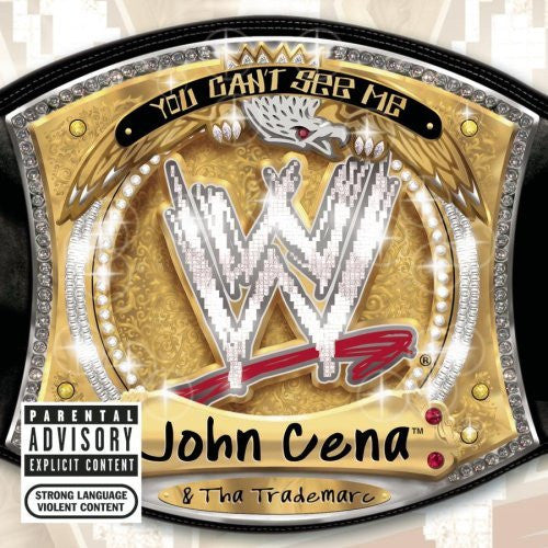 CD - JOHN CENA & THA TRADEMARC - YOU CAN'T SEE ME - USADO