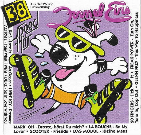 CD Various – Formel Eins - 38 Speed Hits - USADO