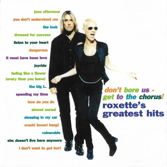 CD - Roxette – Don't Bore Us - Get To The Chorus! Roxette's Greatest Hits - USADO