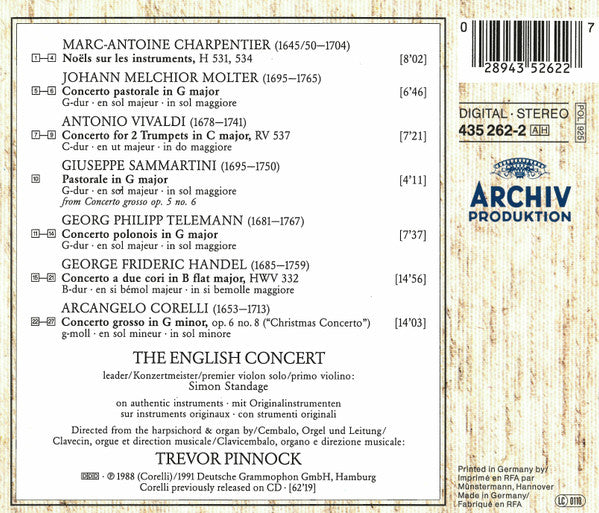 CD Christmas Concertos- Usado