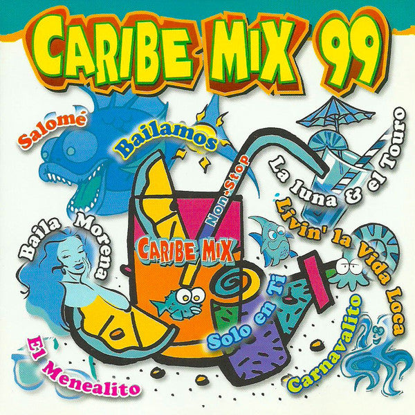 CD - Various – Caribe Mix 99 - USADO