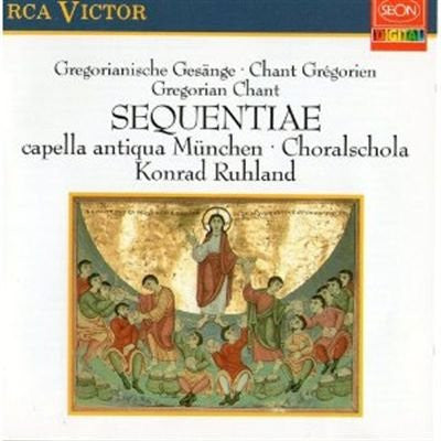 CD - capella antiqua München • Choralschola* • Konrad Ruhland – Sequentiae Gregorianische Gesänge = Chant Grégorien = Gregorian Chant - USADO