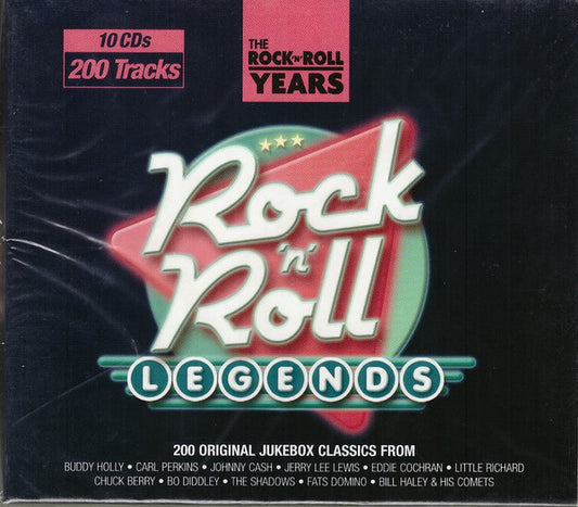 CD Various – The Rock 'N' Roll Years - Rock 'N' Roll Legends - USADO