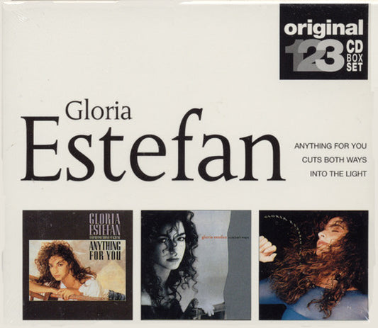 CD Gloria Estefan – Anything For You / Cuts Both Ways / Into The Light - Usado