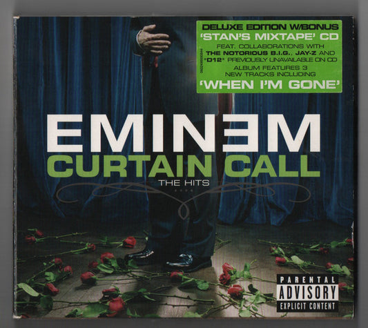 CD EMINEM - CURTAIN CALL - THE HITS (DELUXE EDITION) - USADO