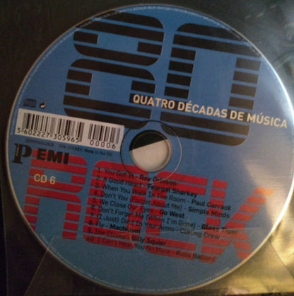 CD 4 DÉCADAS DE MÚSICA - USADO