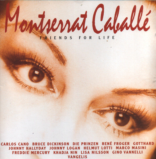CD Montserrat Caballé – Friends For Life - USADO