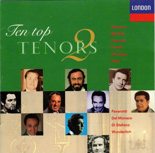 CD Various – Ten Top Tenors 2 - USADO