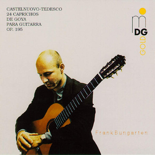 CD Castelnuovo-Tedesco* - Frank Bungarten – 24 Caprichos De Goya Para Guitarra Op. 195 - USADO