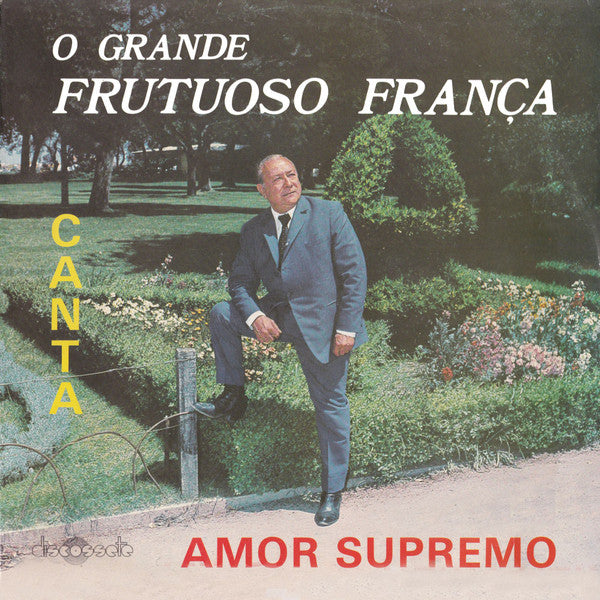 DISCO VINYL - FRUTUOSO FRANÇA - AMOR SUPREMO - USADO