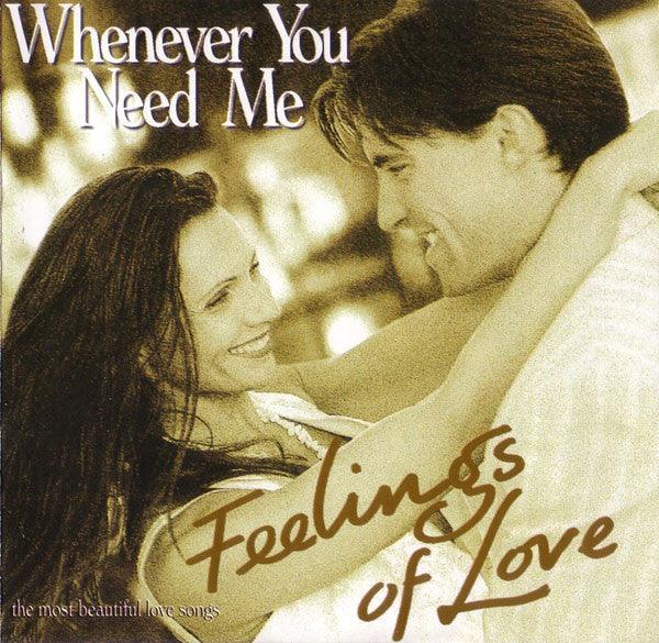 LIVRO - Various – Feelings Of Love - Whenever You Need Me - USADO